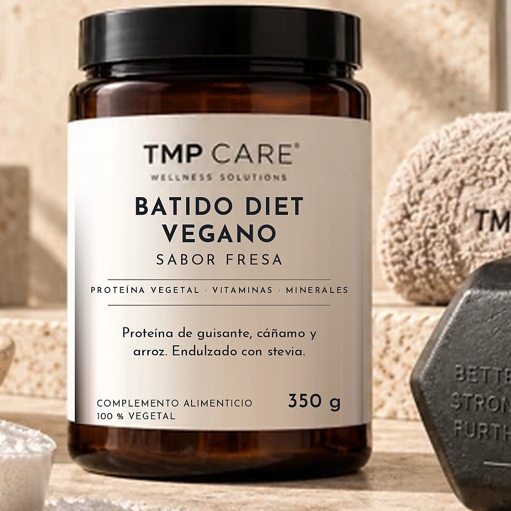 TMP CARE Batido Diet Vegano Sabor Fresa